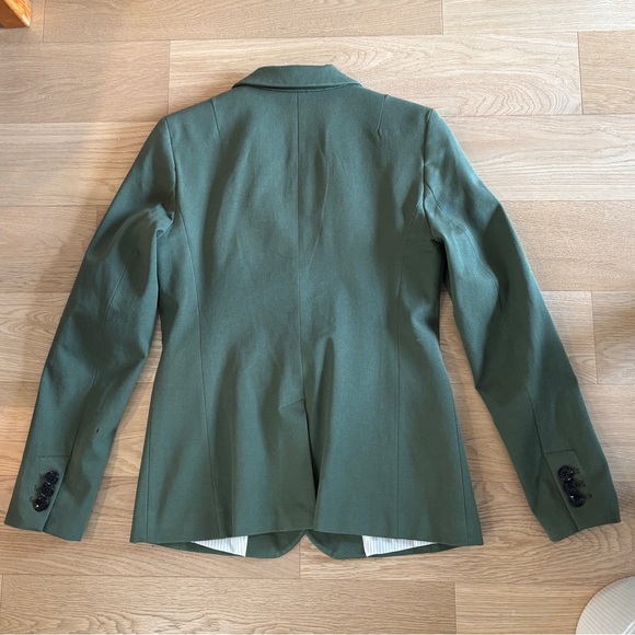 Banana Republic Long and Lean Blazer Size 2 Green - Picture 3 of 7